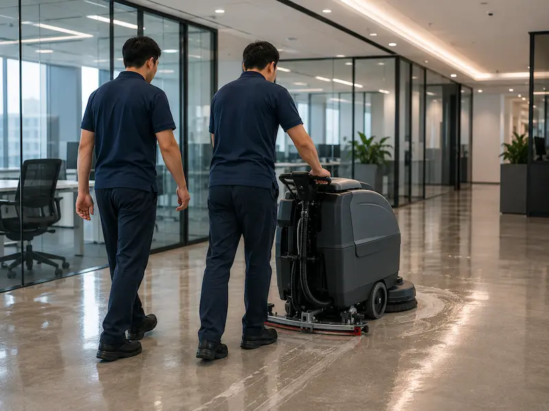 Office Floor Deep Cleaning Services