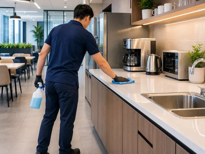 Office Pantry Deep Cleaning