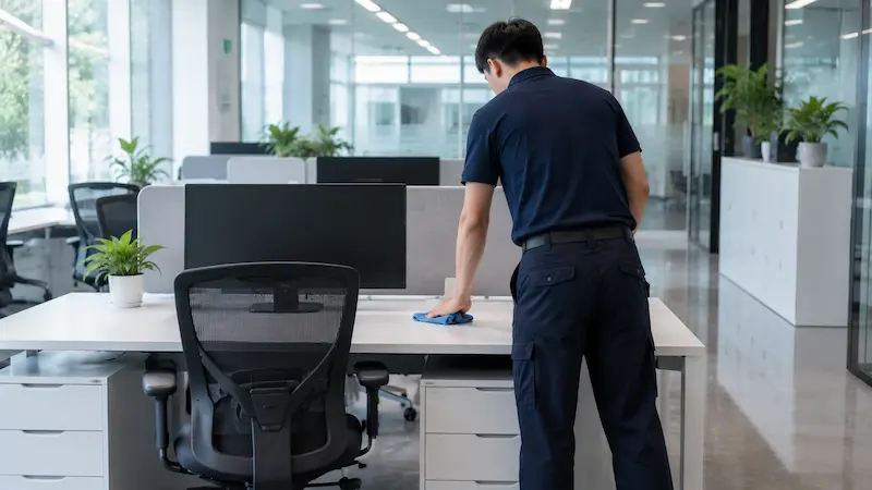 Isneha Deep Cleaning Case Study: Arpan FP Corporate Office